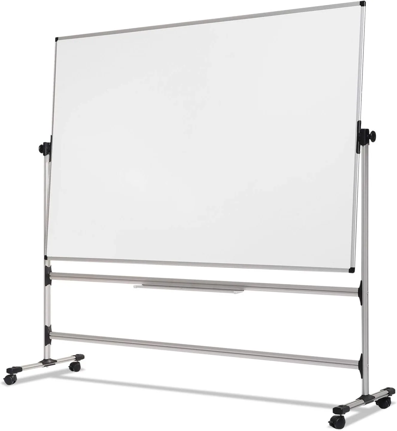 MasterVision Earth Series Dry-Erase Revolving Easel, 36 x 48, White