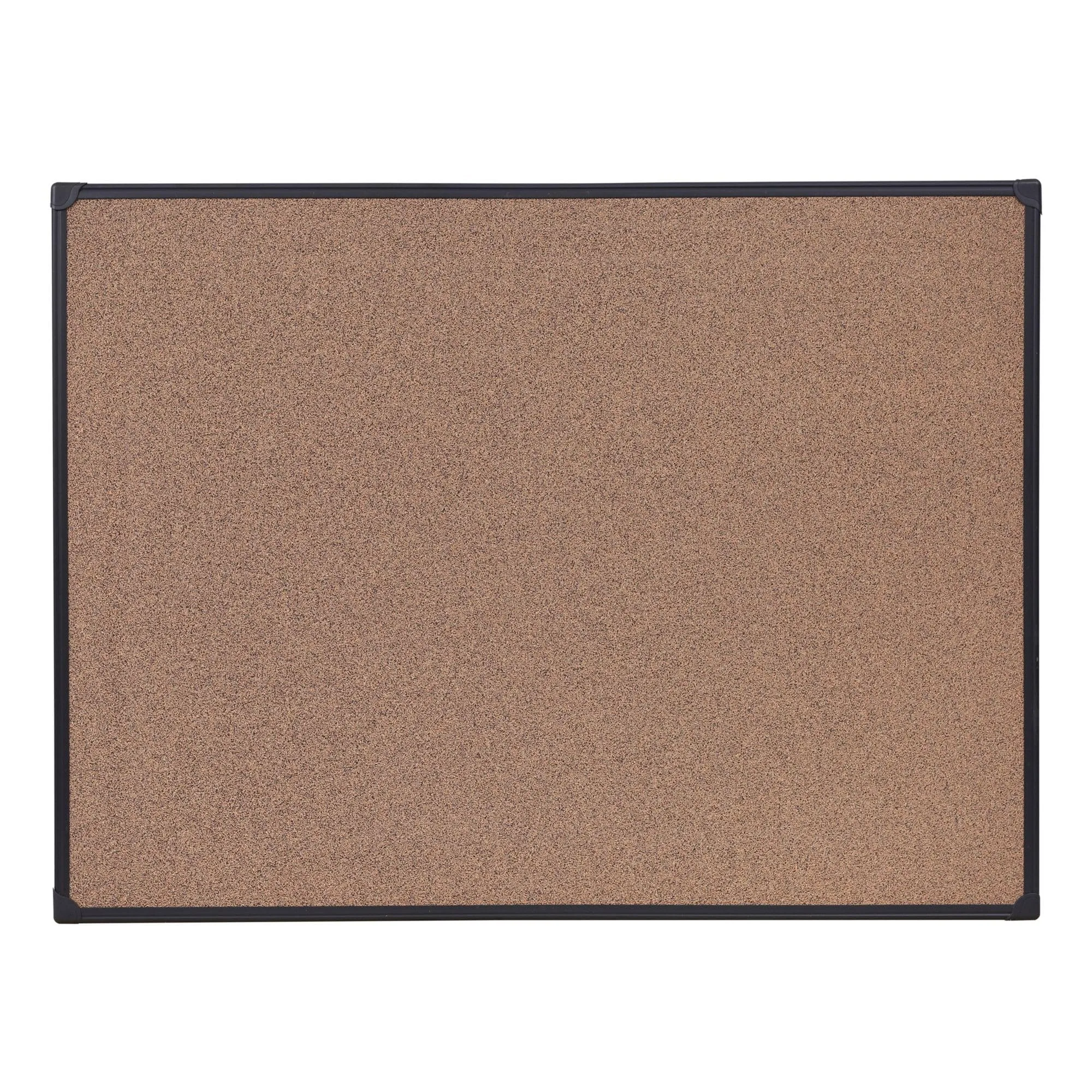 MasterVision Techcork Bulletin Board, 48 x 36, Black Aluminum Frame