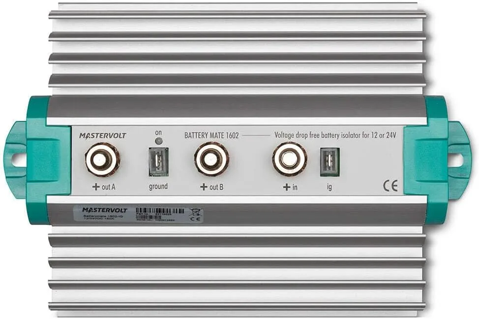 Mastervolt Battery Mate 1602 IG Isolator - 120 Amp, 2 Bank