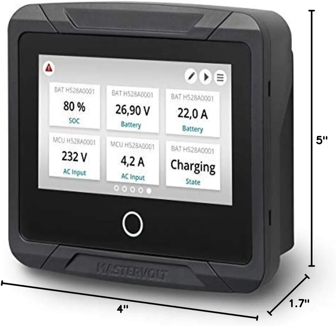 Mastervolt EasyView 5 Touch Screen Monitoring and Control Panel
