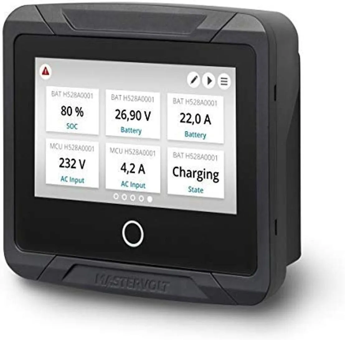 Mastervolt EasyView 5 Touch Screen Monitoring and Control Panel