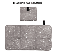 Stroller Diaper Bag Caddy Black/ Tan Stroller Diaper Bag Caddy Black/ Tan