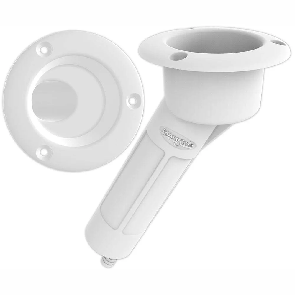 Mate Series 30° Rod & Cup Holder with Drain & Cap