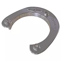 Mate Series Stainless Steel Rod & Cup Holder Backing Plate f/Round Rod/Cup Only f/3-3/4 Holes