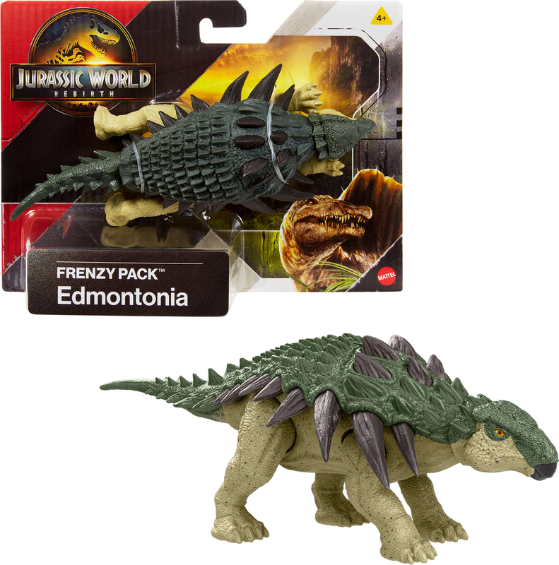 Jurassic World Rebirth Frenzy Pack Dinosaur Action Figure (assorted styles)