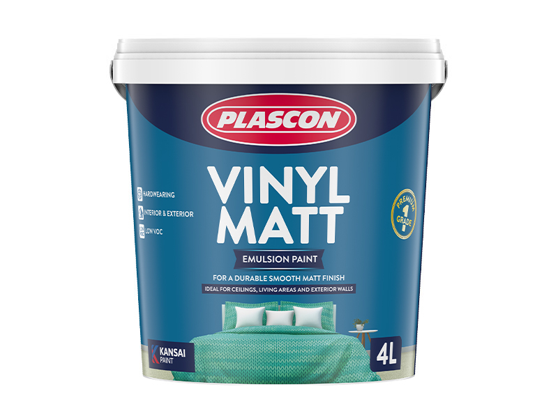Vinyl Matte 4L-PLASCON