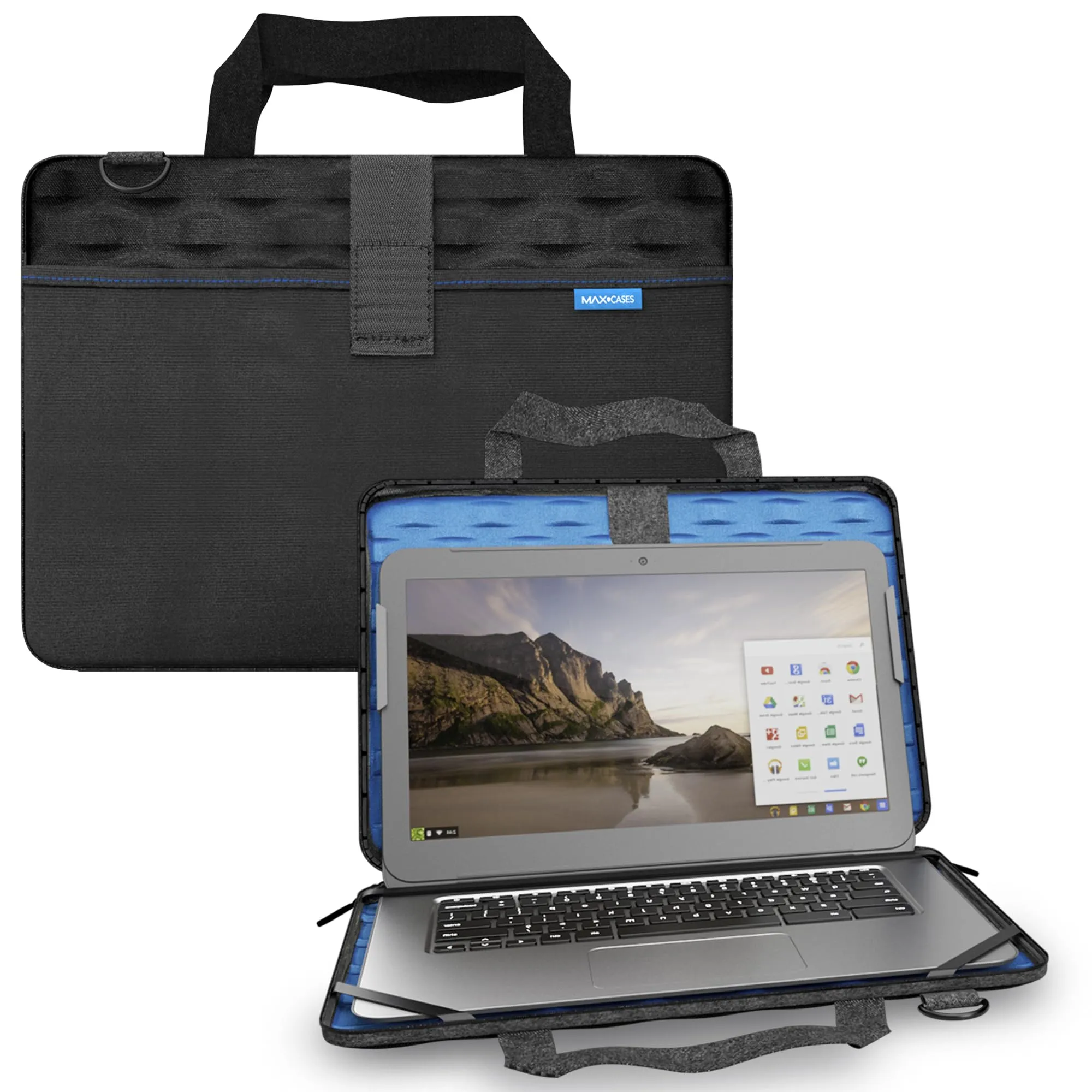 MAXCases Explorer 14-Inch Work-In Laptop Case with Pocket