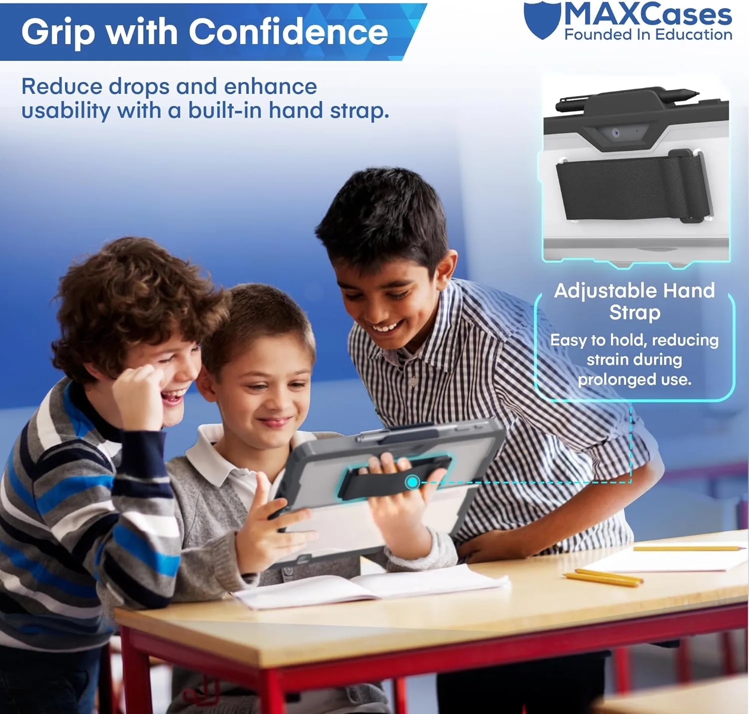 MAXCases Extreme Shell for Microsoft Surface Pro 9/10/11 Case, 13 inch Black