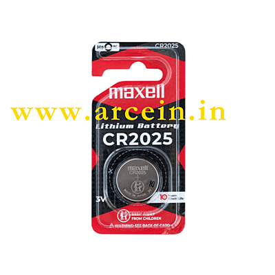 Maxell CR2025 Lithium 3V Coin cell battery
