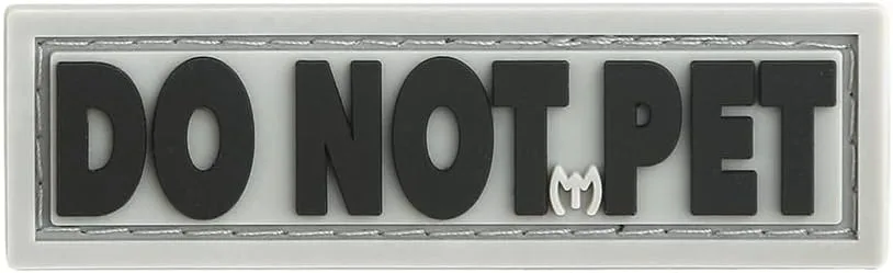 MAXPEDITION 3D Do Not Pet Morale Patch