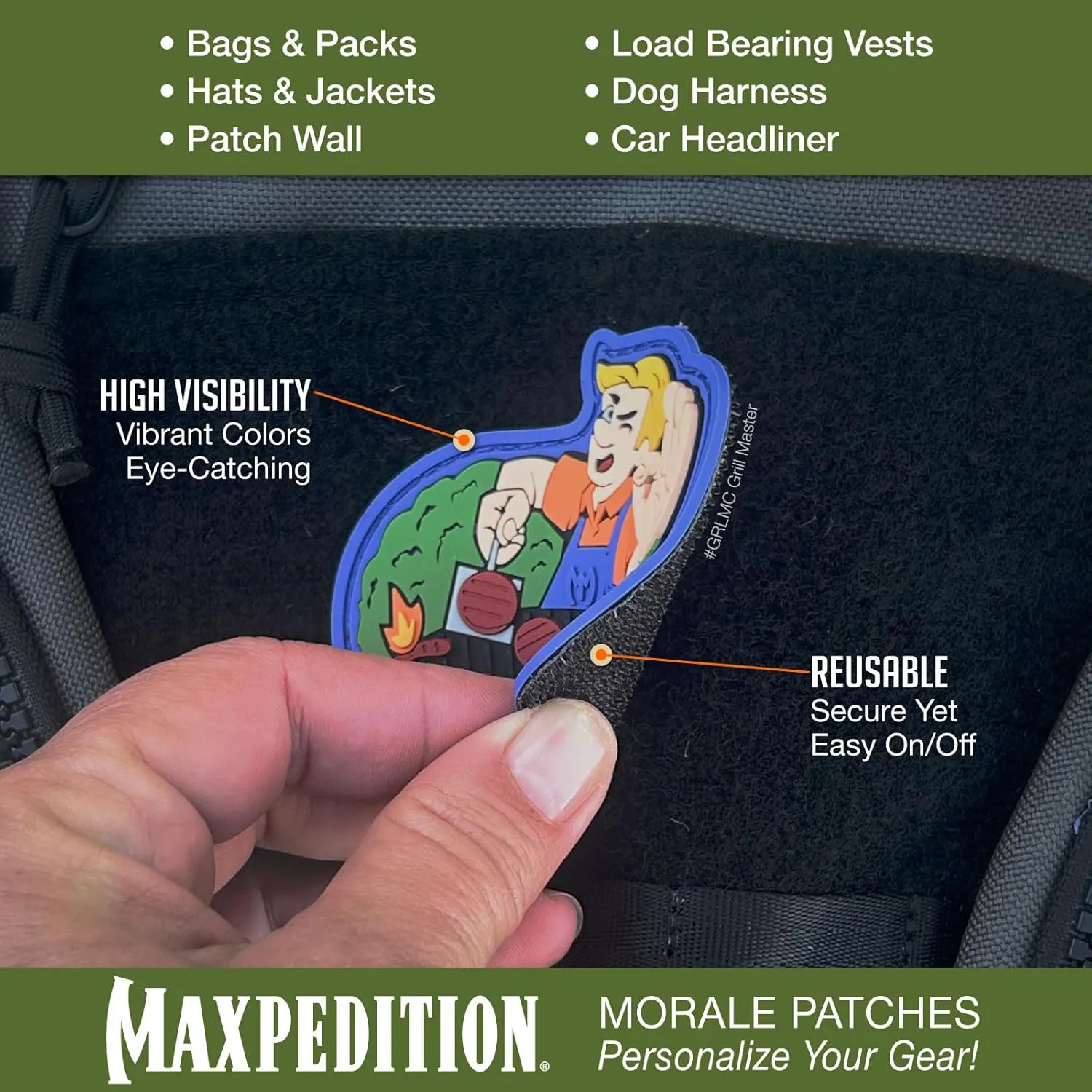 MAXPEDITION 3D Morale Patch