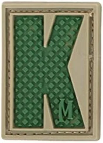 MAXPEDITION 3D PVC Morale Patch - Letter