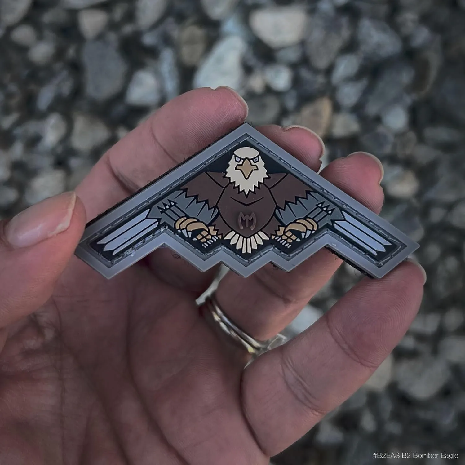 MAXPEDITION 3D PVC Morale Patch (Military/Patriotic)