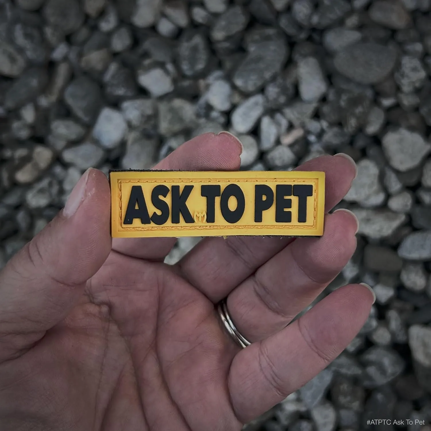 MAXPEDITION Ask To Pet 3D PVC Morale Patch