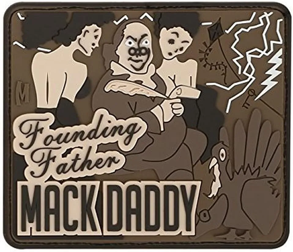 MAXPEDITION Ben Franklin Mack Morale Patch