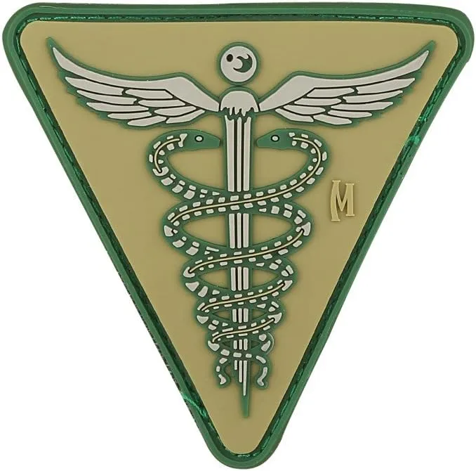 MAXPEDITION Gear Caduceus Patch 2.6 x 2.6-Inch