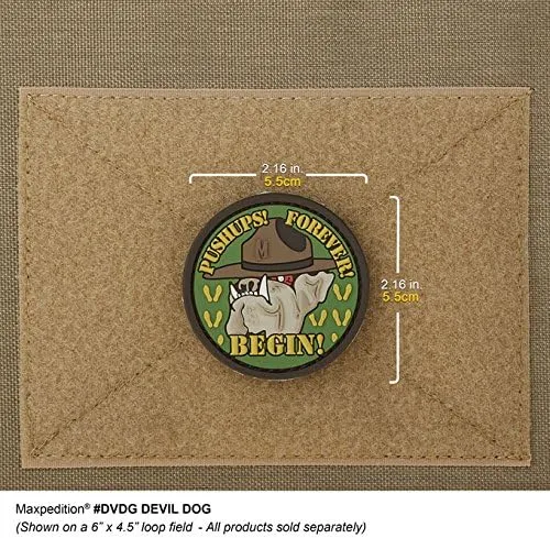 MAXPEDITION Devil Dog PVC Morale Patch