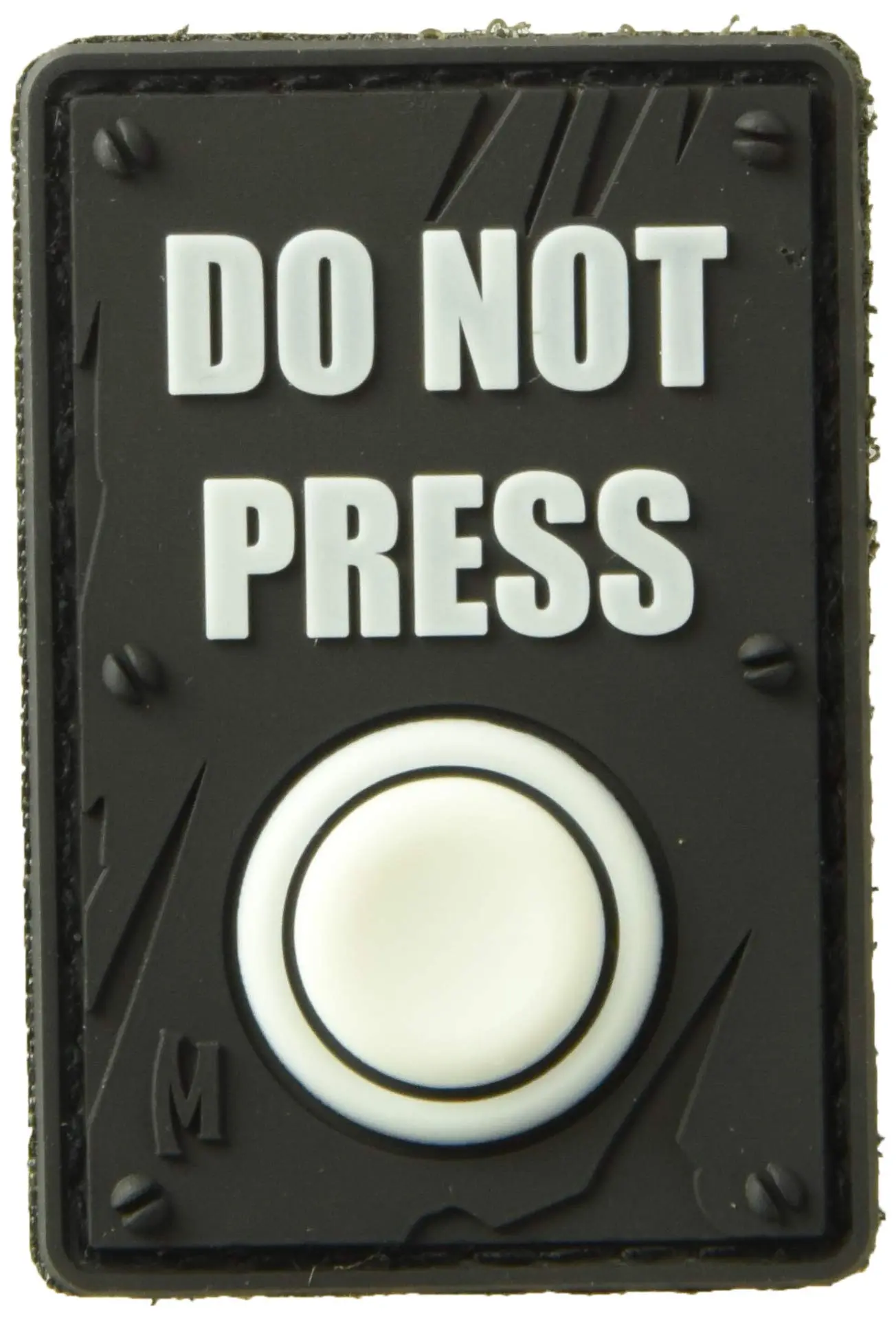 MAXPEDITION Do Not Press PVC Morale Patch
