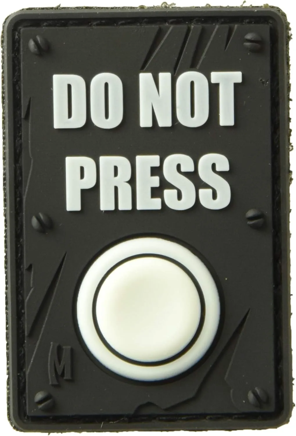 MAXPEDITION Do Not Press PVC Morale Patch