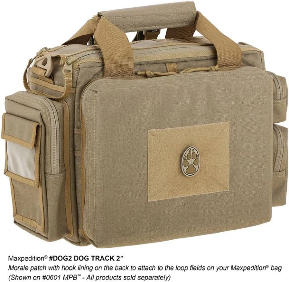 MAXPEDITION Dog Track PVC Morale Patch