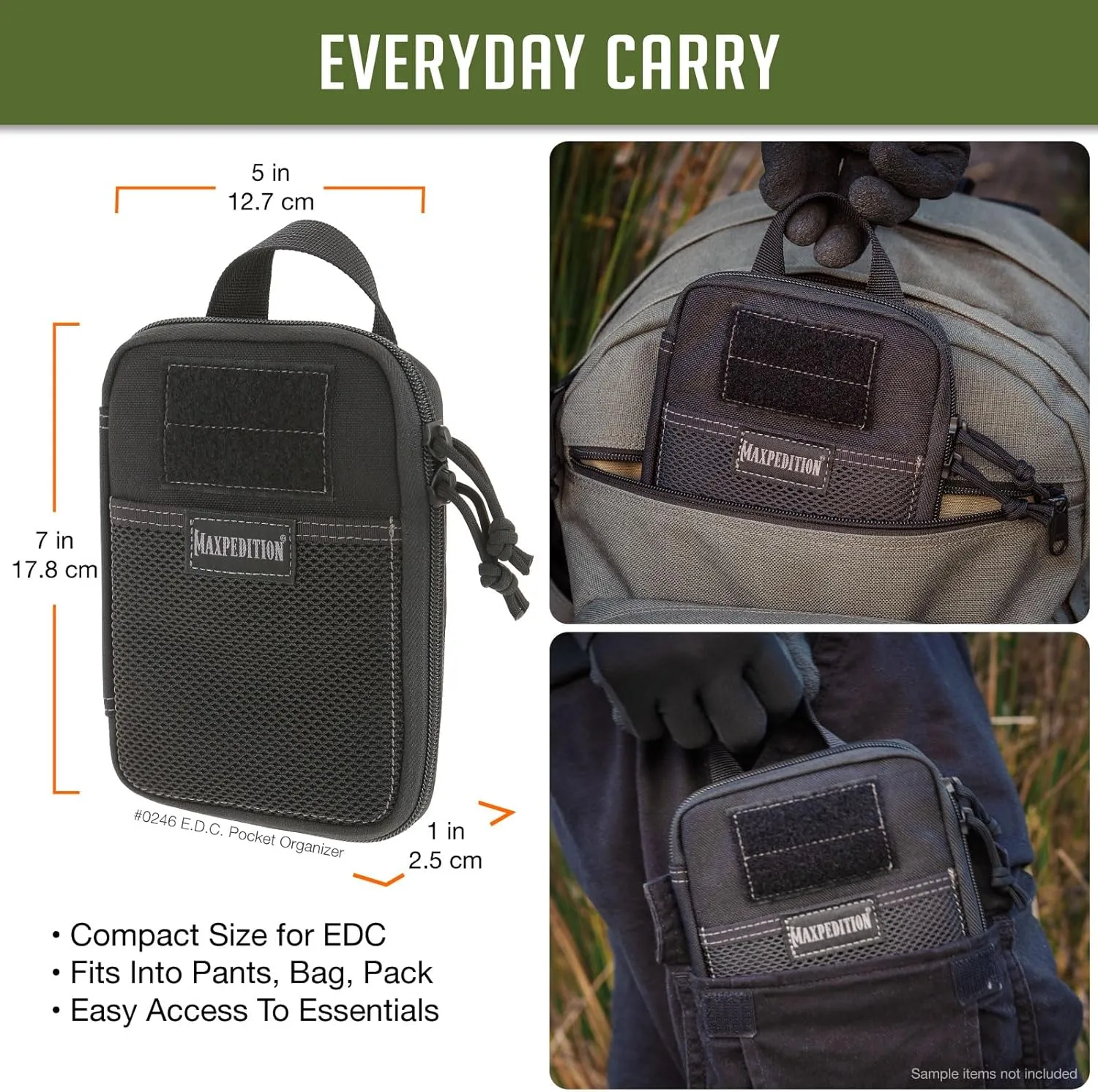 MAXPEDITION E.D.C. Pocket Organizer