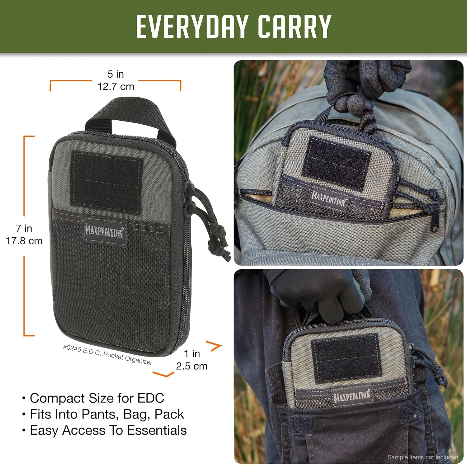 MAXPEDITION E.D.C. Pocket Organizer