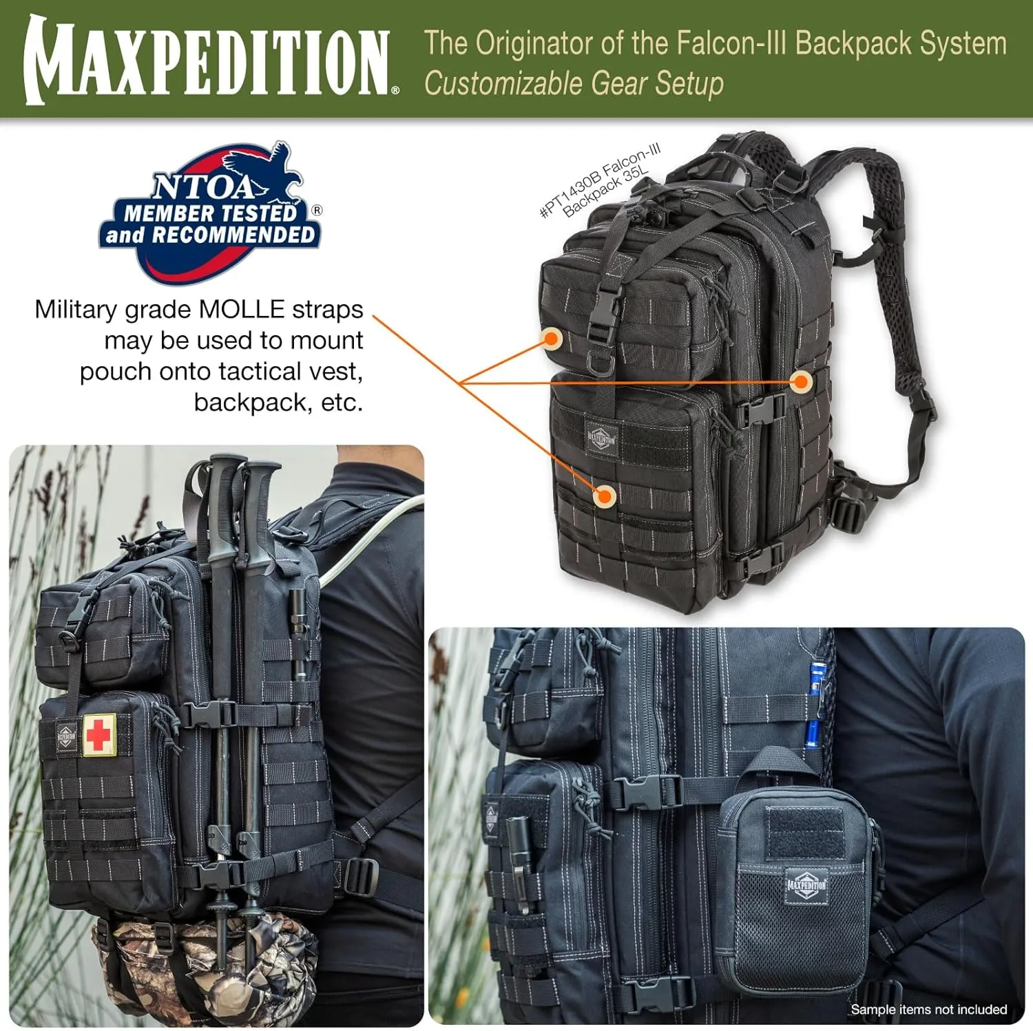 MAXPEDITION Falcon-III Backpack