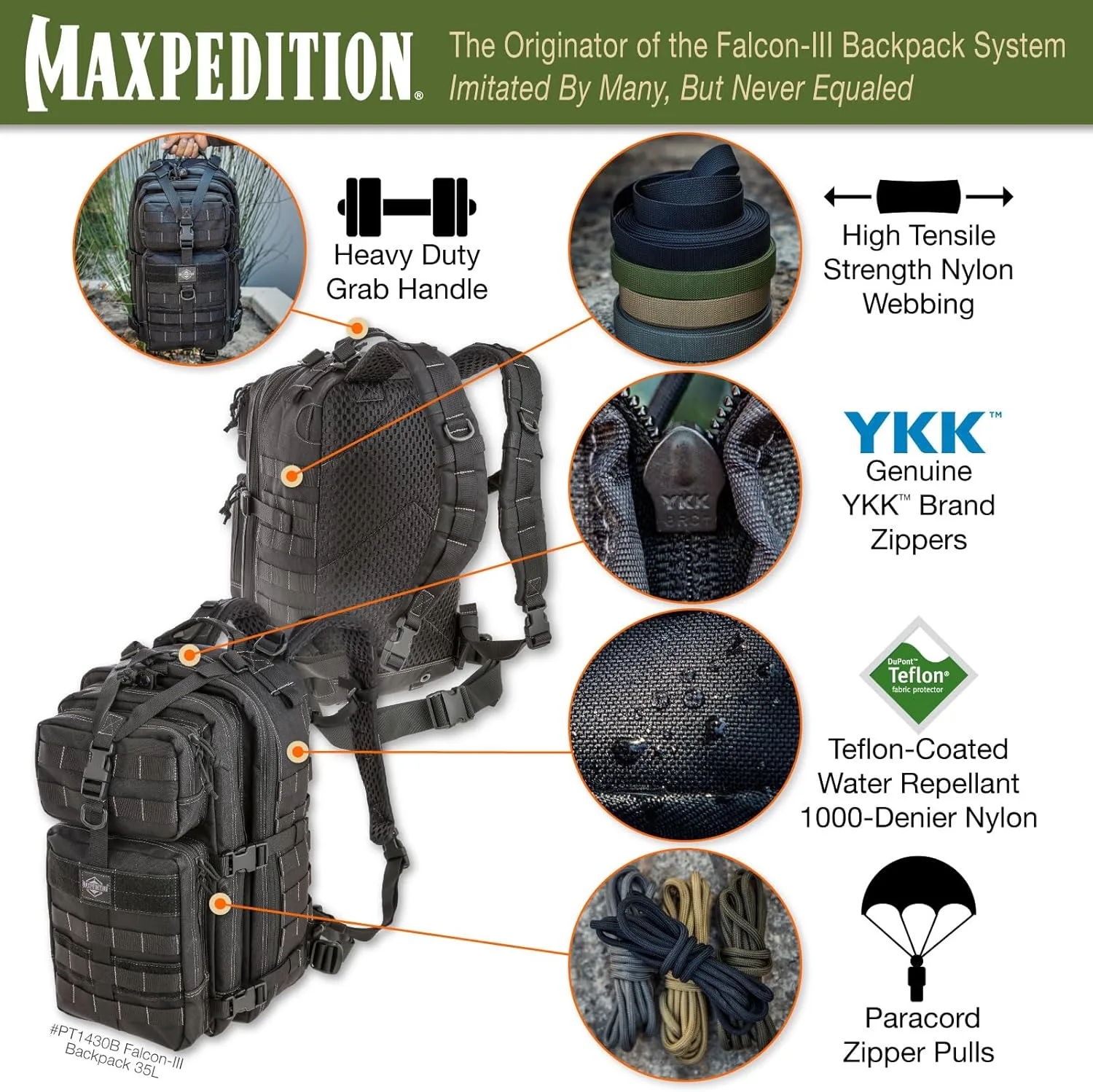 MAXPEDITION Falcon-III Backpack