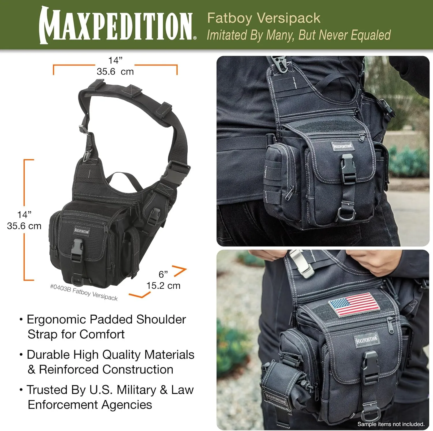 MAXPEDITION Fatboy Versipack Sling Pack