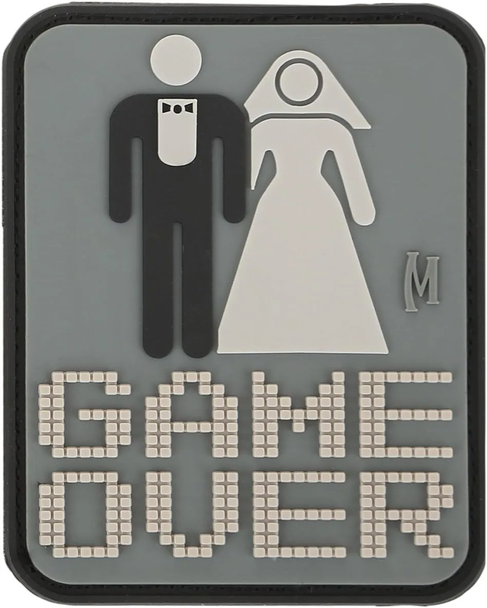 MAXPEDITION Game Over PVC Morale Patch