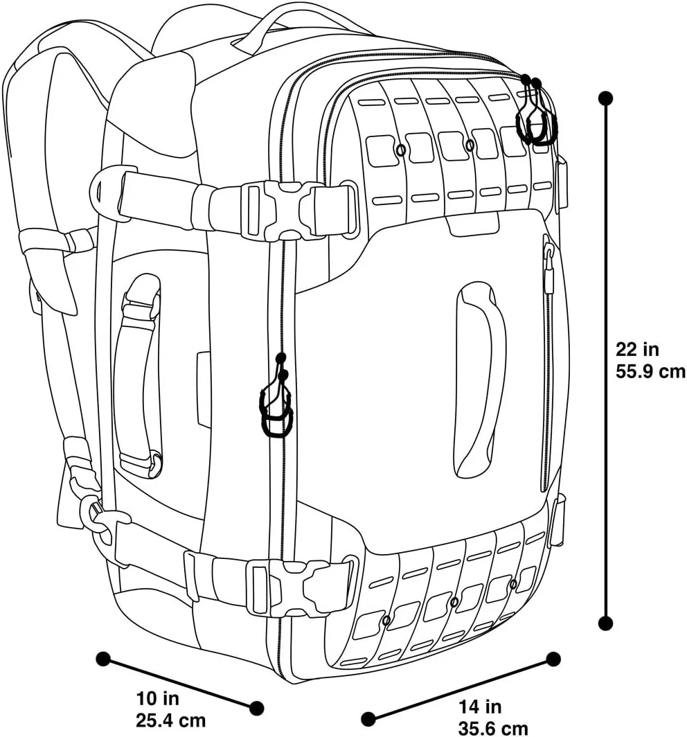 MAXPEDITION Ironcloud Adventure Travel Bag
