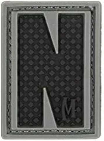 MAXPEDITION Letter N 3D PVC Morale Patch