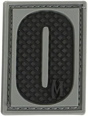 MAXPEDITION Letter O 3D PVC Morale Patch