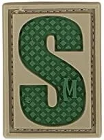 MAXPEDITION Letter Patch 3D PVC Morale Patch
