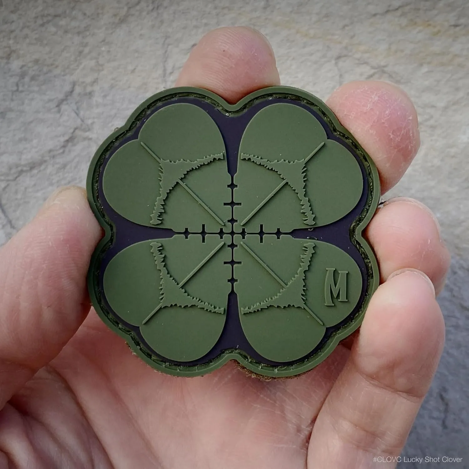 MAXPEDITION Lucky Shot Clover PVC Morale Patch