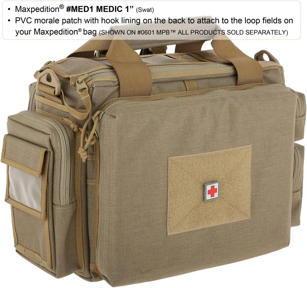 MAXPEDITION Medic 1 PVC Morale Patch