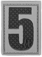 MAXPEDITION Number 5 PVC Morale Patch