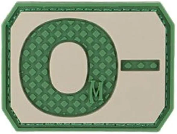 MAXPEDITION Gear Blood Type PVC Morale Patch