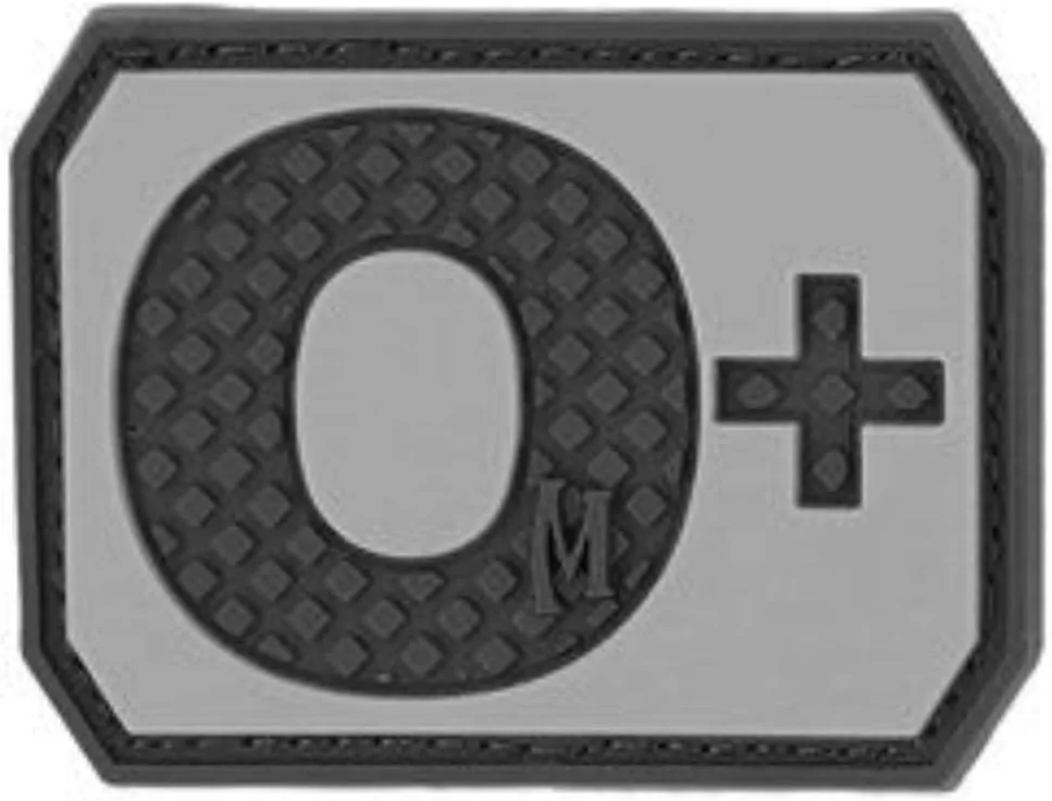 MAXPEDITION Gear Blood Type PVC Morale Patch