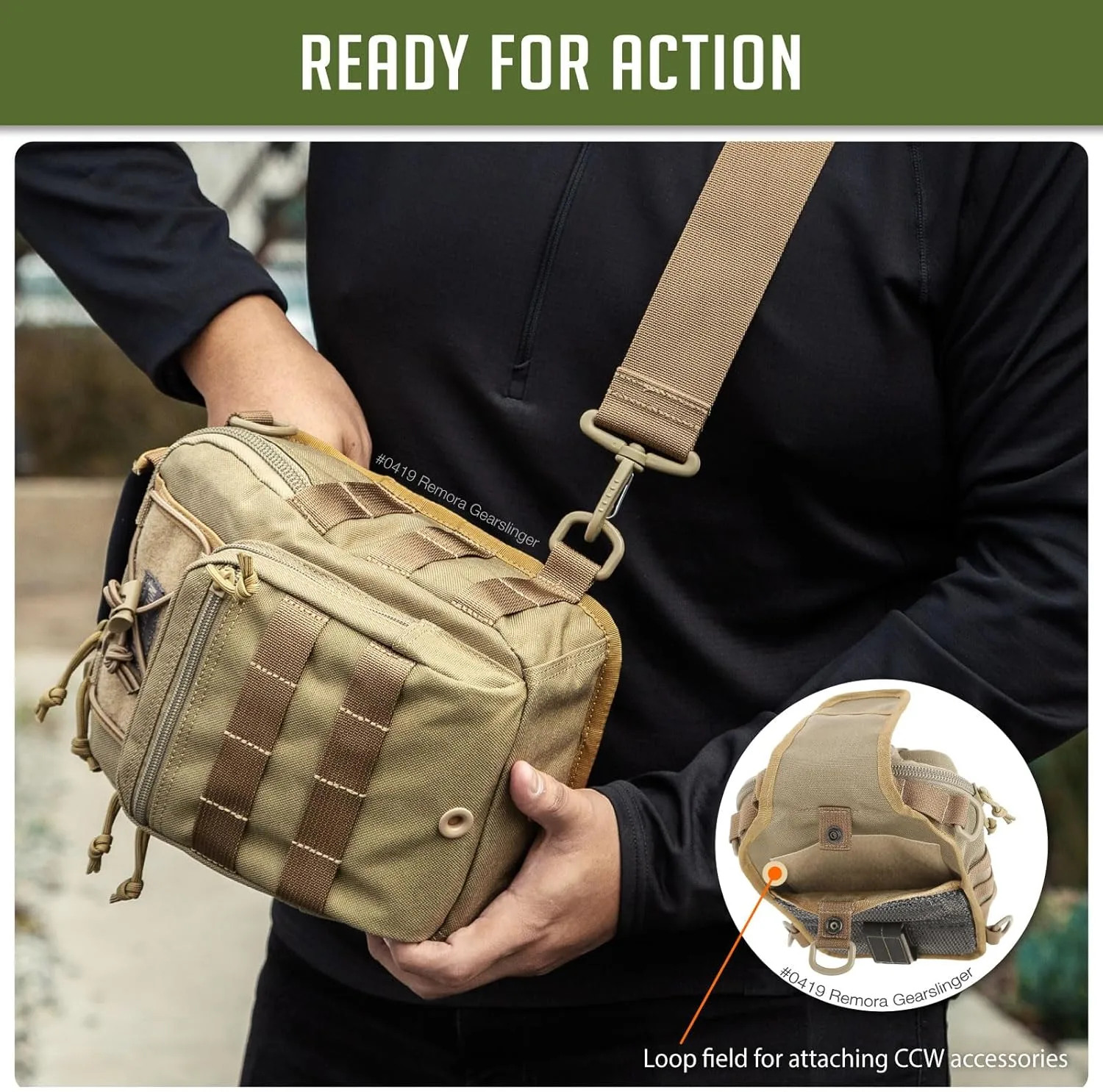 MAXPEDITION Remora Gearslinger Sling Bag