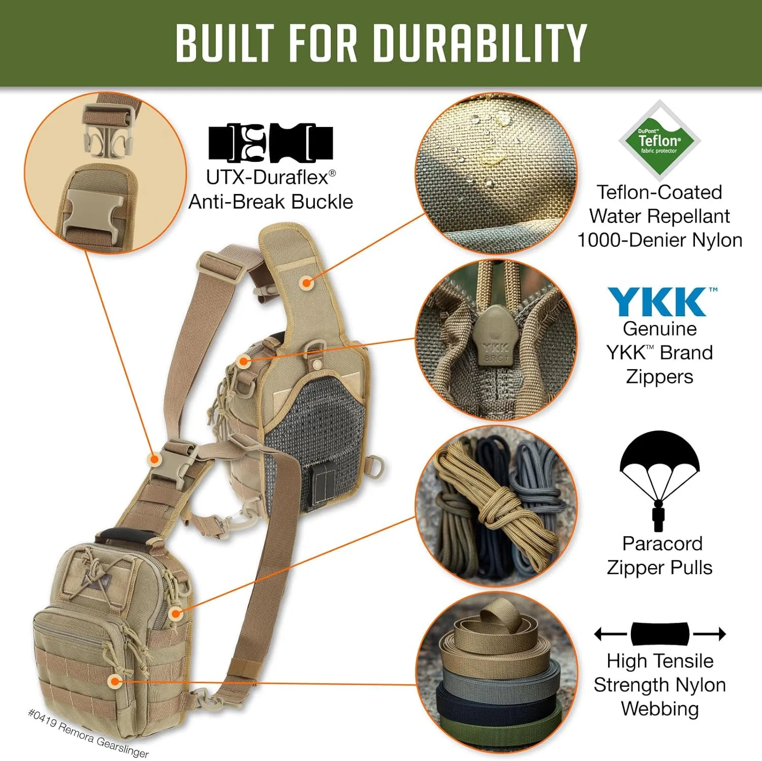 MAXPEDITION Remora Gearslinger Sling Bag