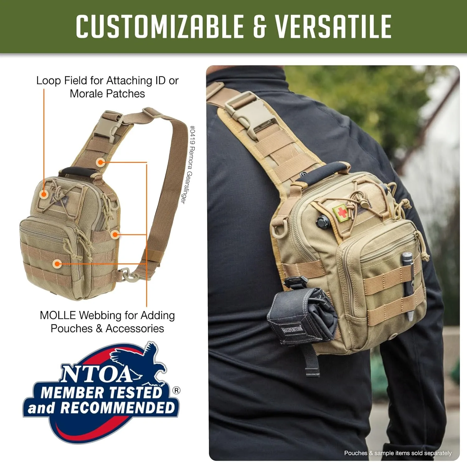 MAXPEDITION Remora Gearslinger Sling Bag