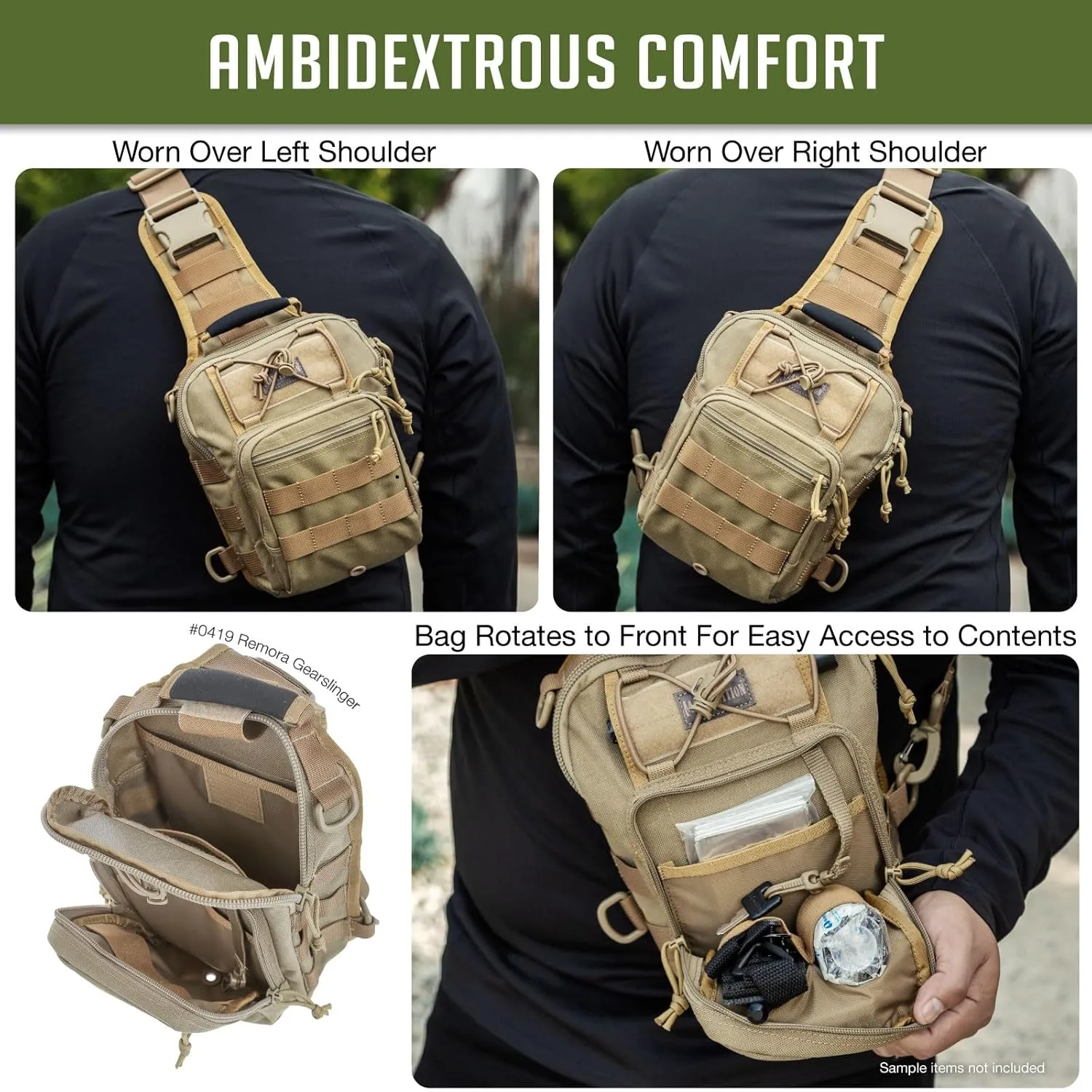 MAXPEDITION Remora Gearslinger Sling Bag