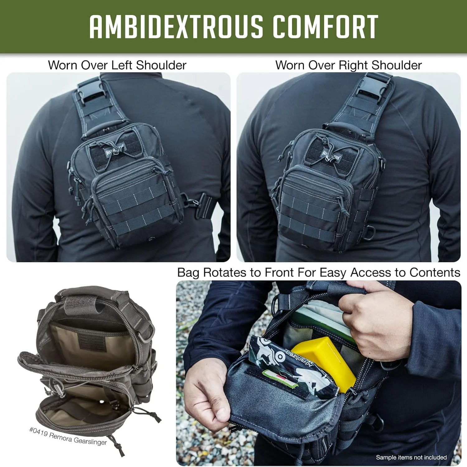 MAXPEDITION Remora Gearslinger Sling Bag