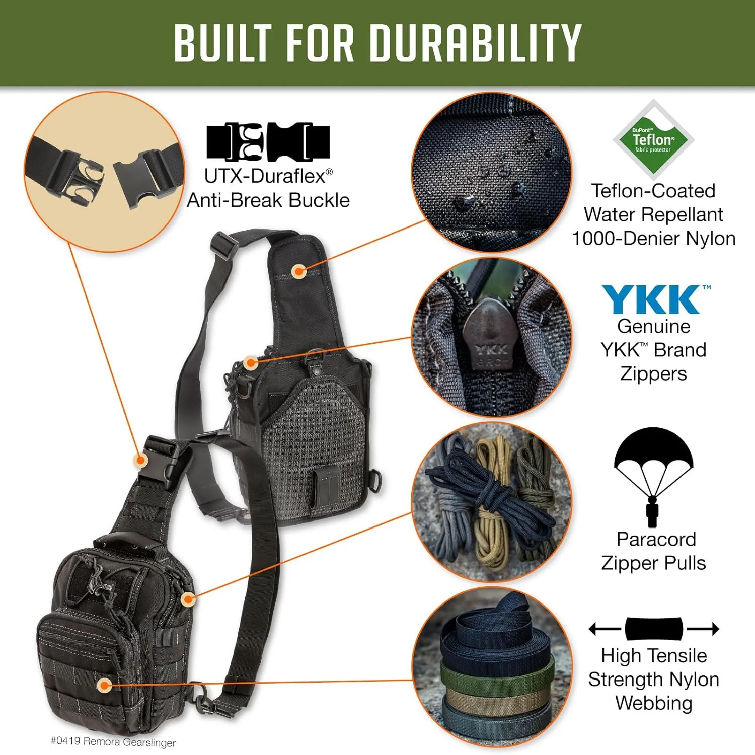 MAXPEDITION Remora Gearslinger Sling Bag
