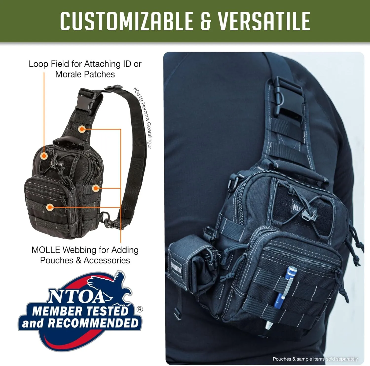 MAXPEDITION Remora Gearslinger Sling Bag