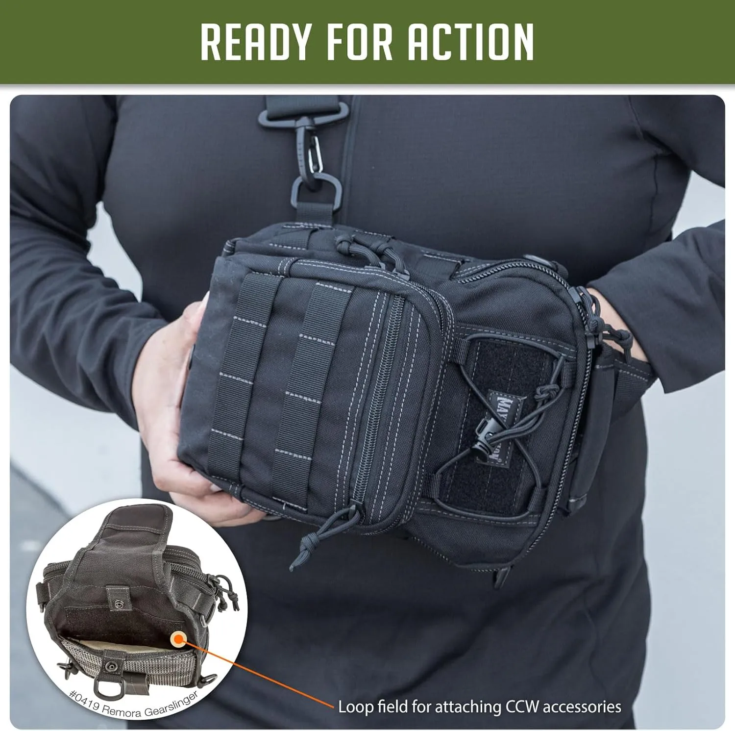 MAXPEDITION Remora Gearslinger Sling Bag