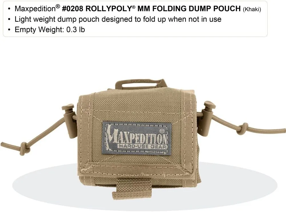 Maxpedition Rollypoly Folding Dump Pouch