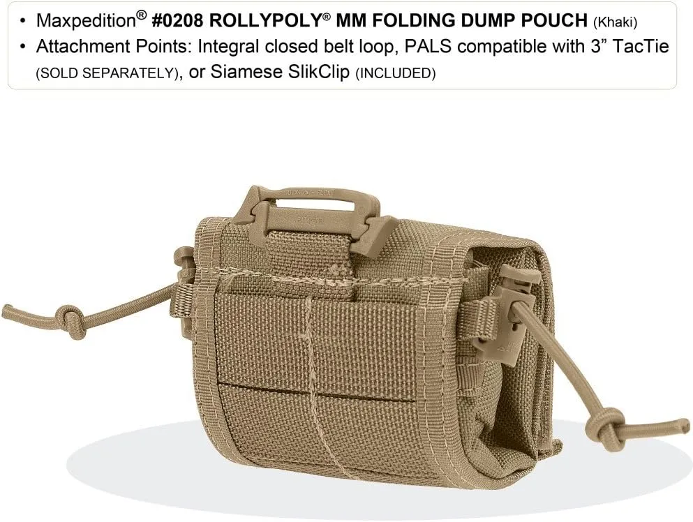 Maxpedition Rollypoly Folding Dump Pouch