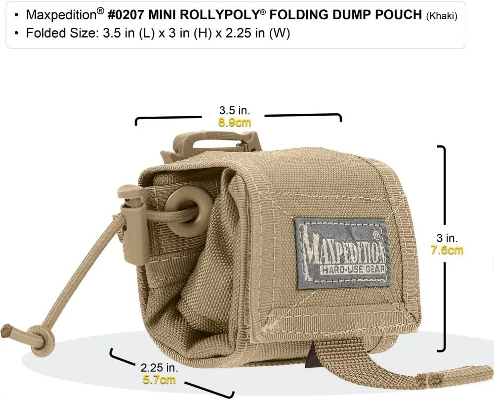 Maxpedition Rollypoly Folding Dump Pouch